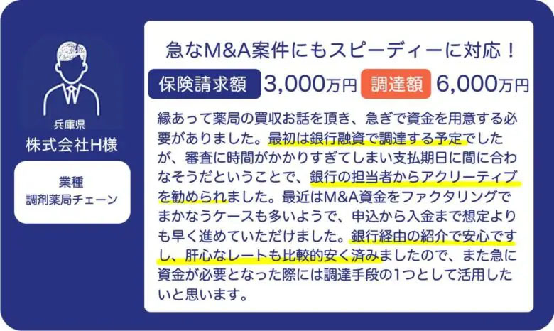 お客様の声H